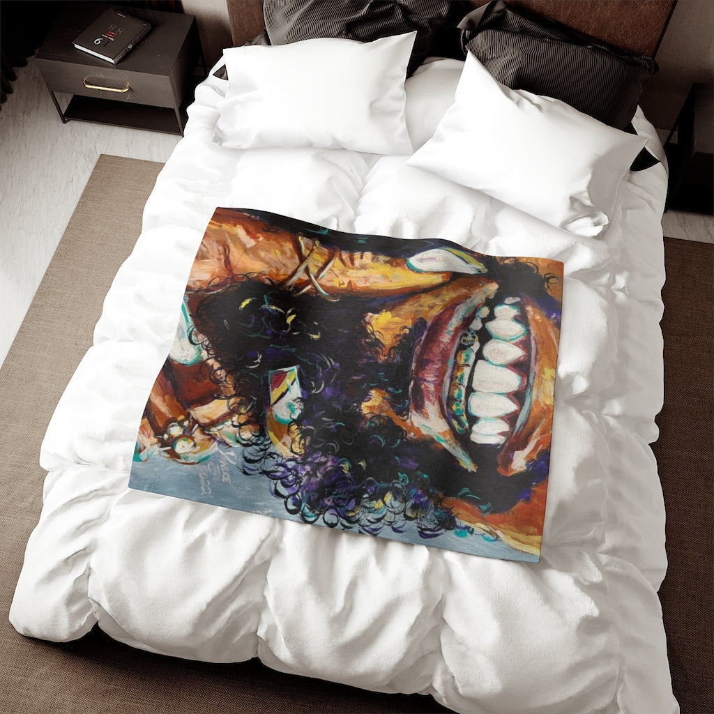 Naturally Black Love XI Sweatshirt Blanket