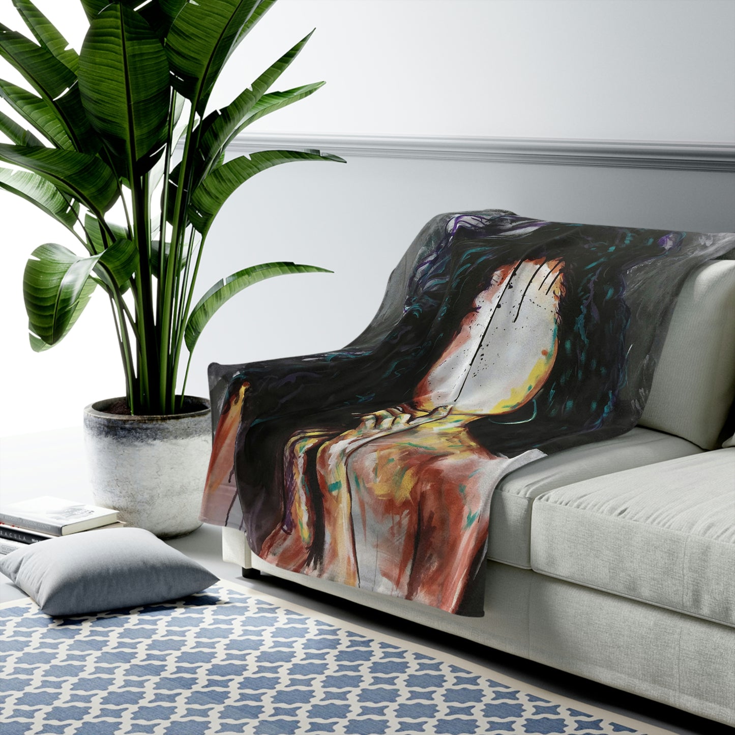 Naturally VI Velveteen Plush Blanket