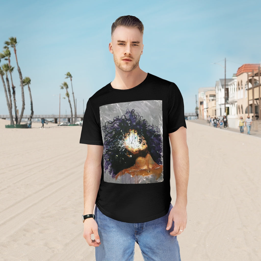 Naturally XXXVII Men's Jersey Curved Hem Tee