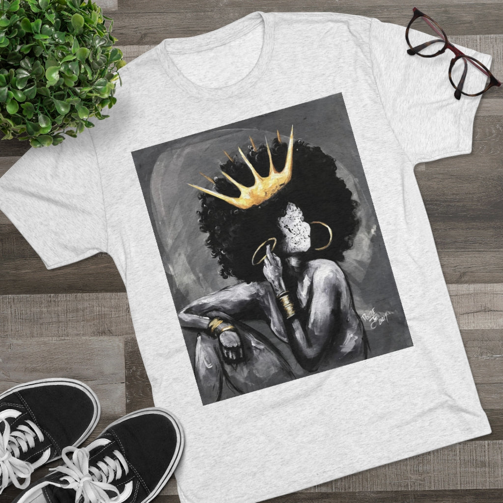 Naturally Queen VI Unisex Tri-Blend Crew Tee
