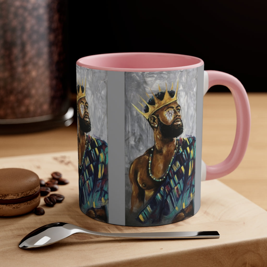 Naturally King III Accent Coffee Mug, 11oz
