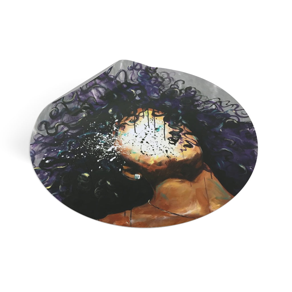 Naturally XXXVII Round Vinyl Stickers