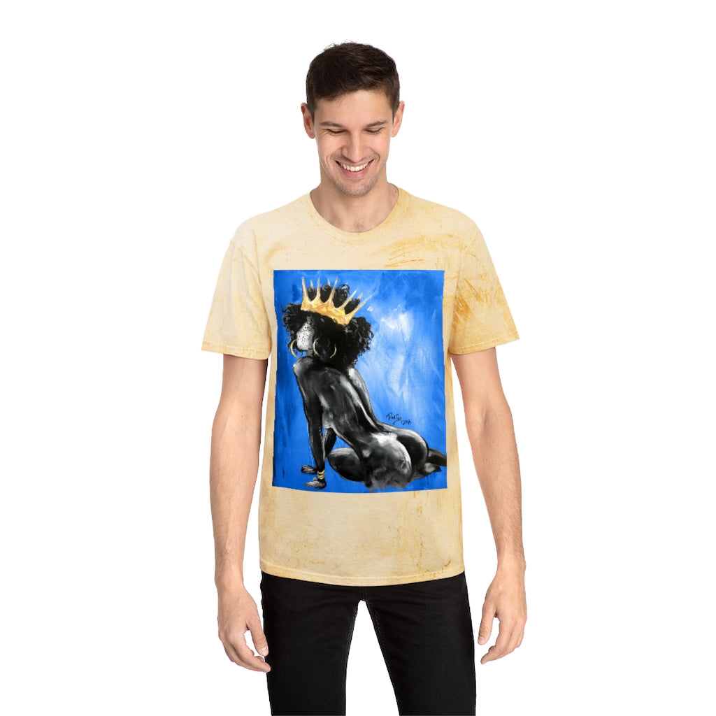 Naturally Queen VIII BLUE Unisex Color Blast T-Shirt
