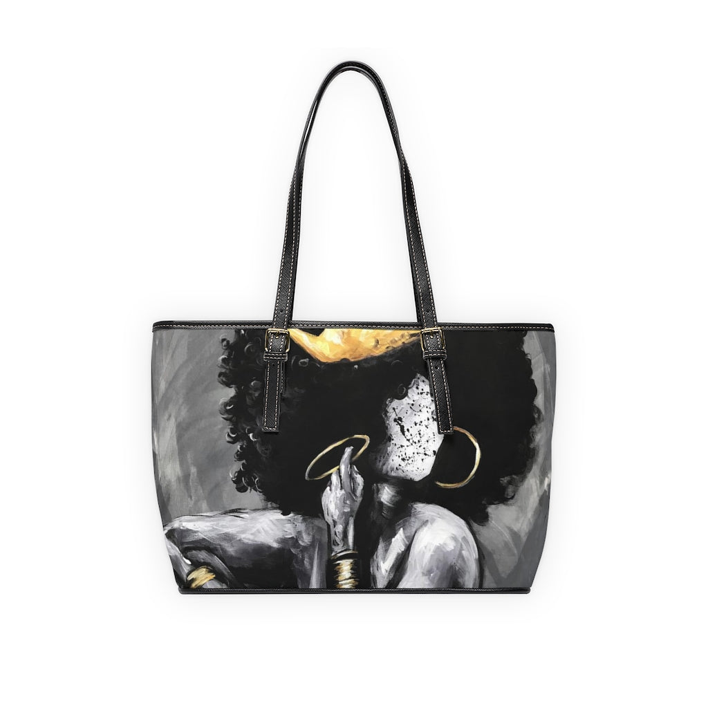Naturally Queen VI Leather Shoulder Bag