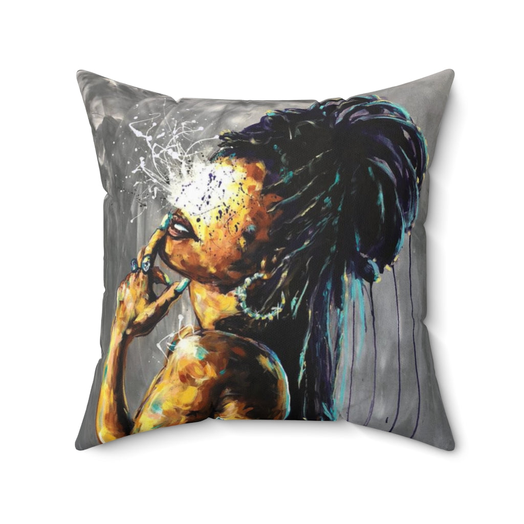 Naturally LVIII Spun Polyester Square Pillow