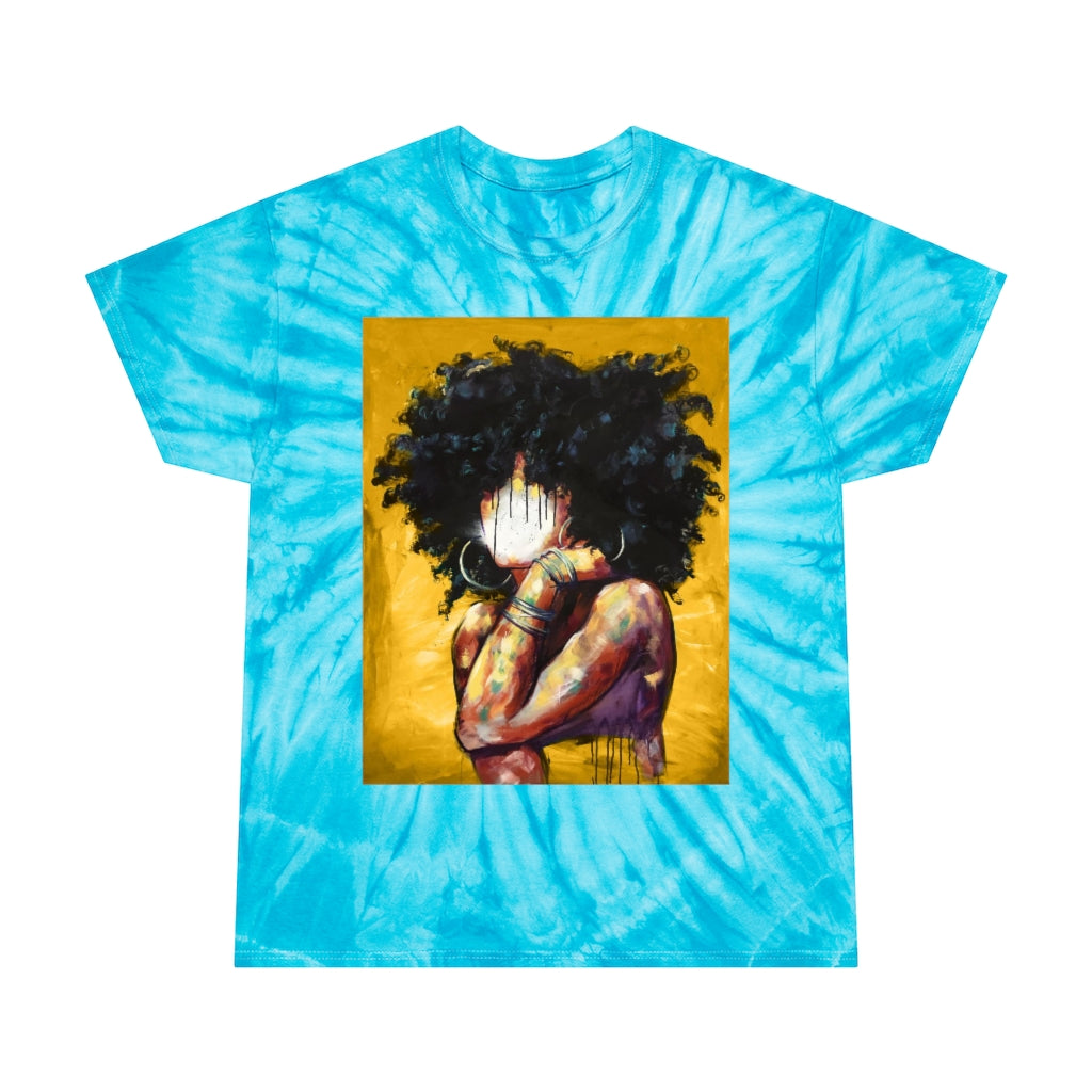 Naturally II GOLD Tie-Dye Tee, Cyclone