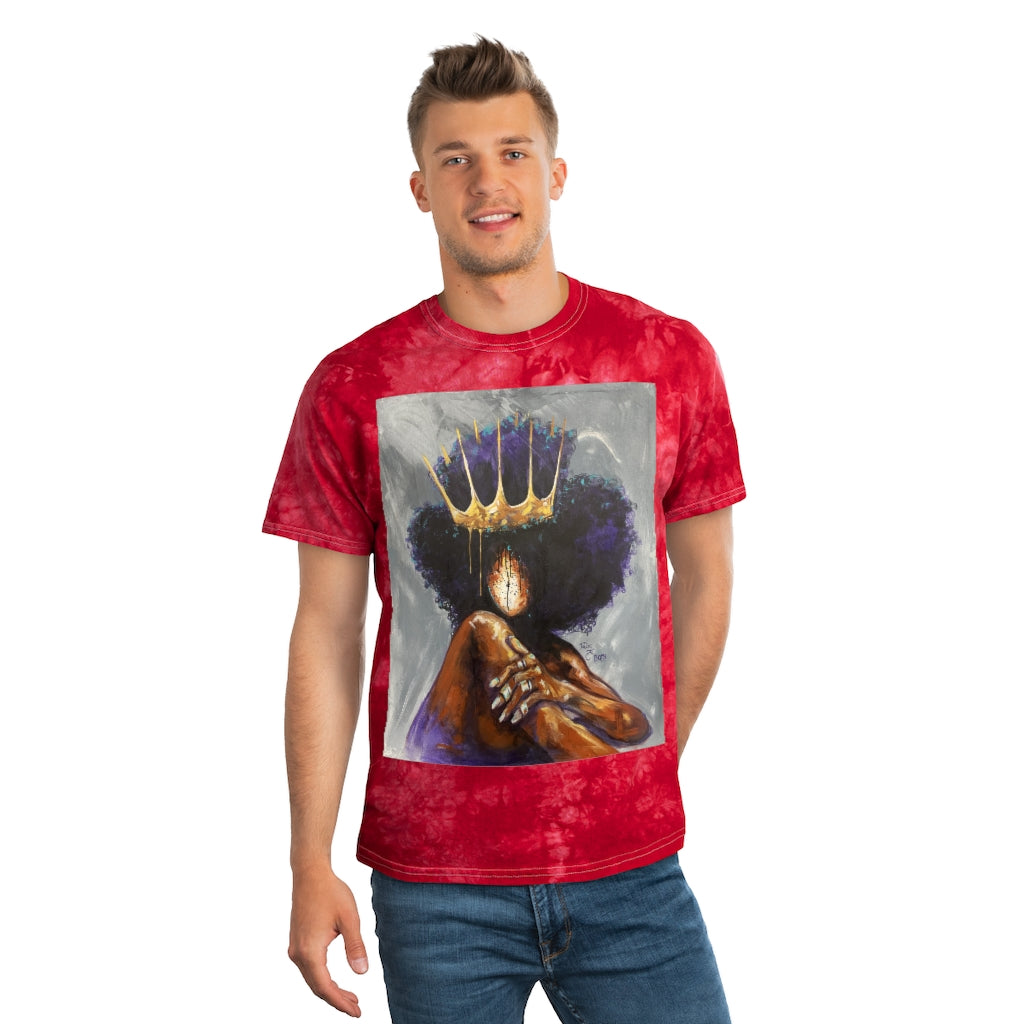 Naturally Queen XVIII Tie-Dye Tee, Crystal