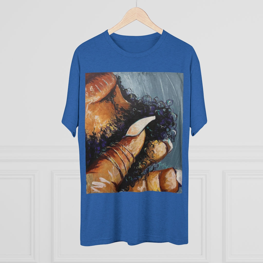 Naturally Black Love X Unisex Tri-Blend Crew Tee