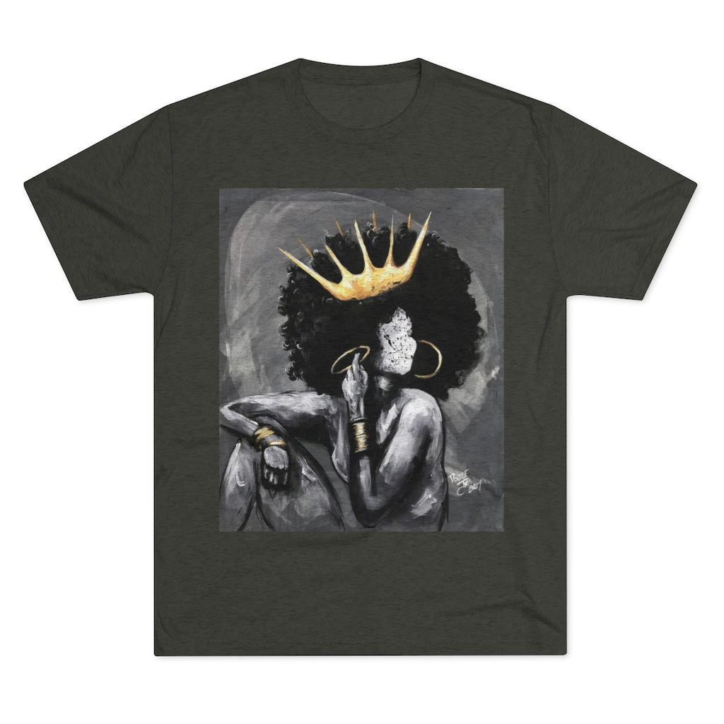 Naturally Queen VI Unisex Tri-Blend Crew Tee