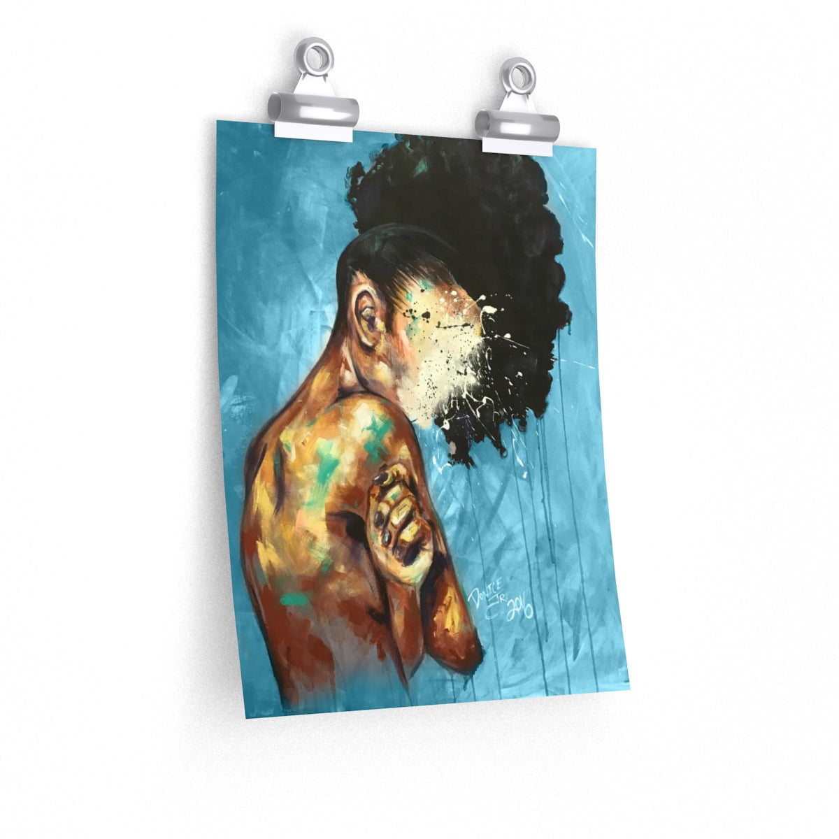 Naturally XXI BLUE Premium Matte vertical posters