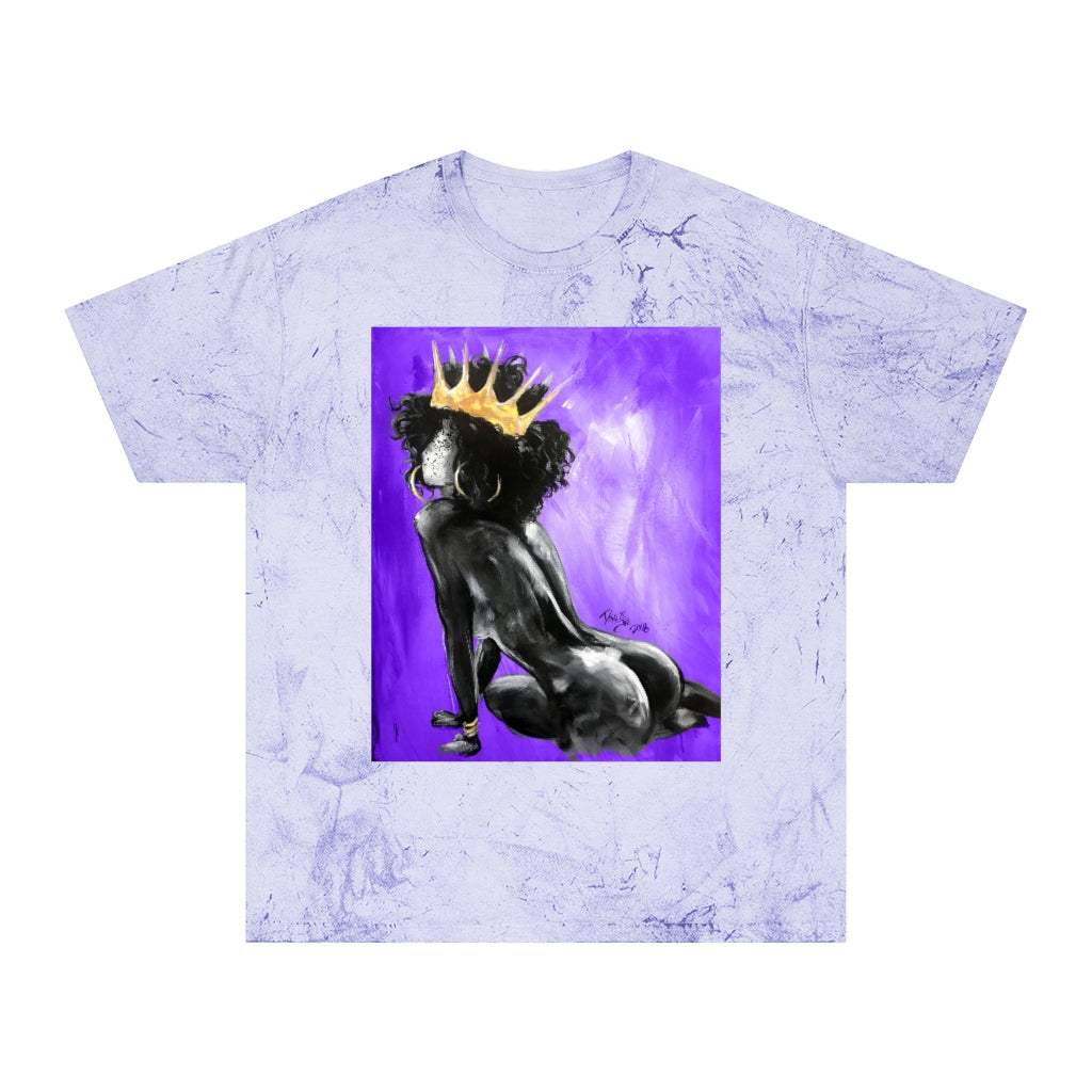 Naturally Queen VIII PURPLE Unisex Color Blast T-Shirt