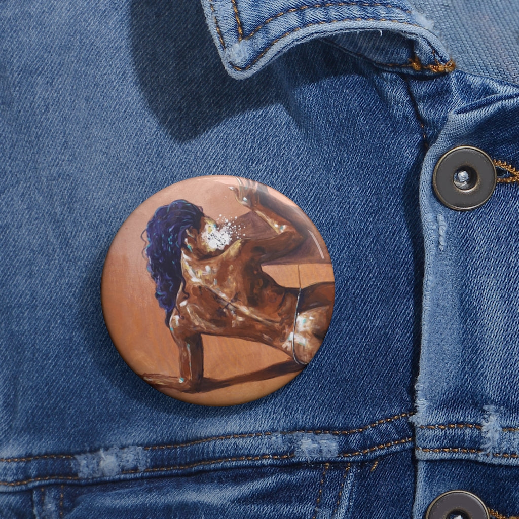 Naturally Nude II Custom Pin Buttons