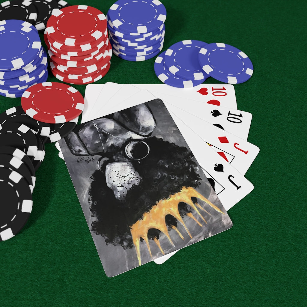 Naturally Queen II Custom Poker Cards