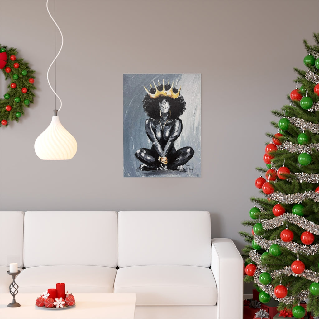 Naturally Queen XIX Premium Matte vertical posters