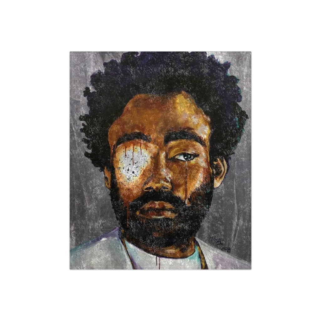 Naturally Gambino Crushed Velvet Blanket