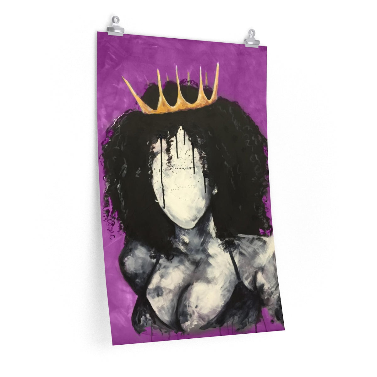 Naturally Queen PINK Premium Matte vertical posters