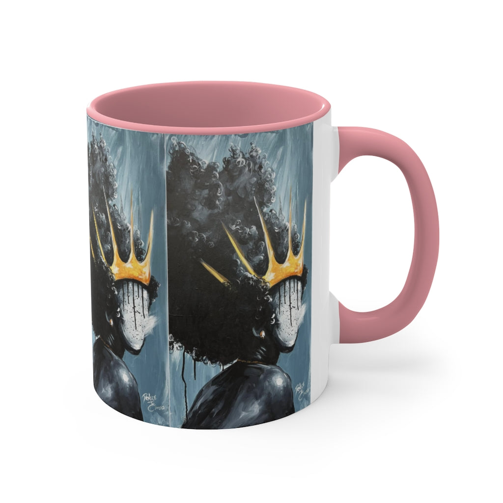 Naturally Queen XXV Accent Coffee Mug, 11oz