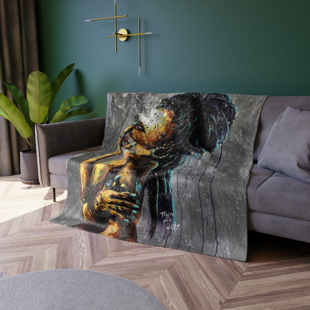 Naturally LVIII Crushed Velvet Blanket