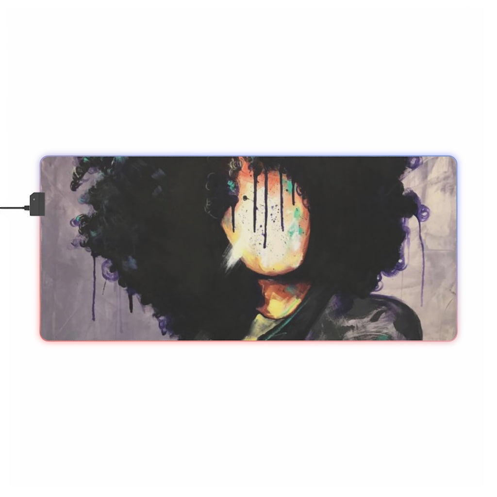 Naturally David LED Gaming Mouse Pad