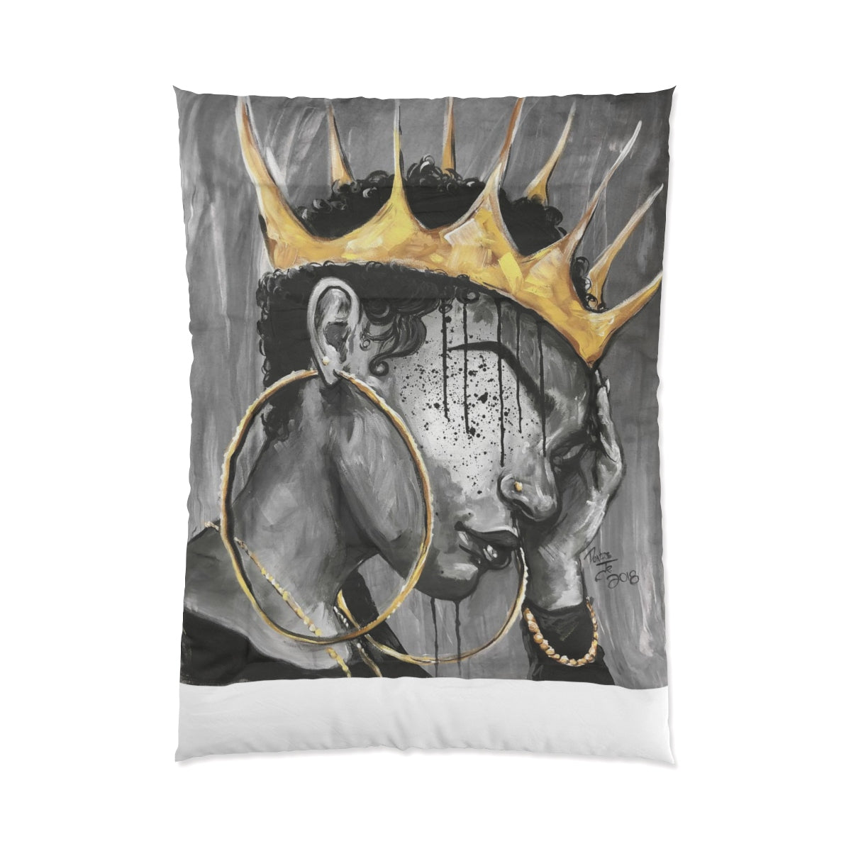 Naturally Queen X Comforter