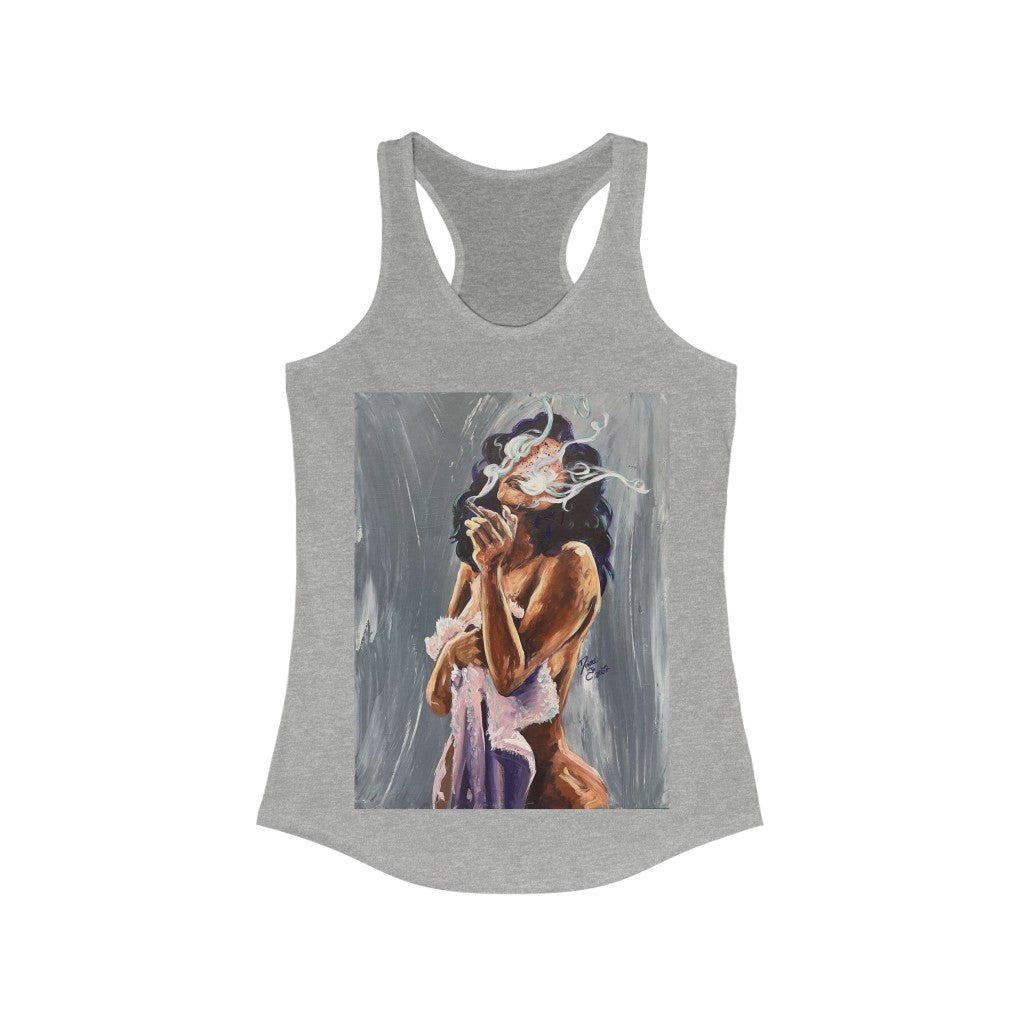 Naturally Dope I Women's Ideal Racerback Tank