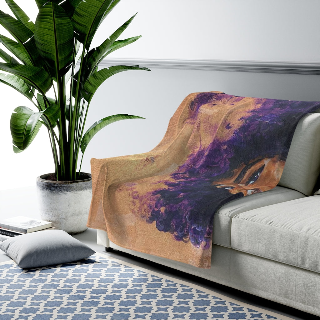Naturally Ramona Velveteen Plush Blanket