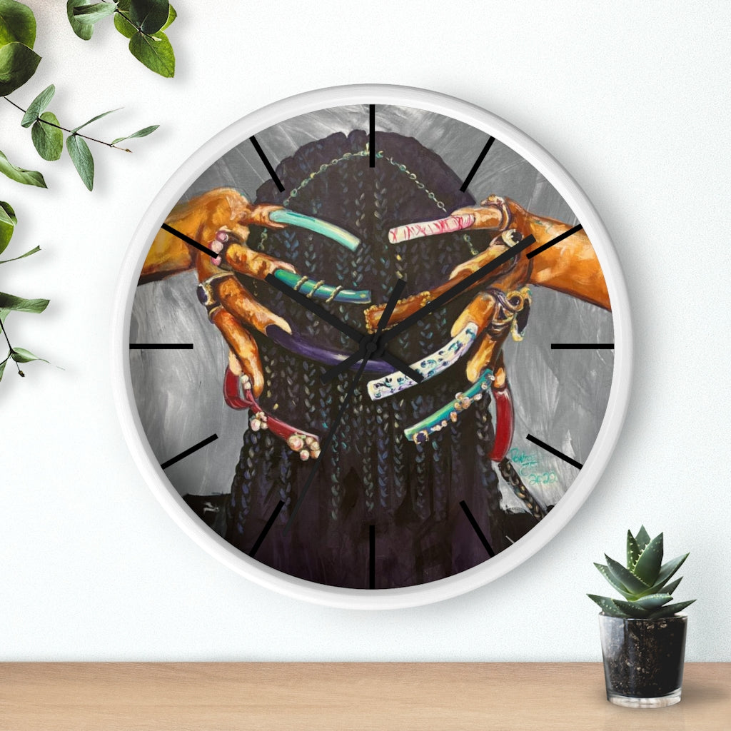 Naturally The Culture I Wall clock