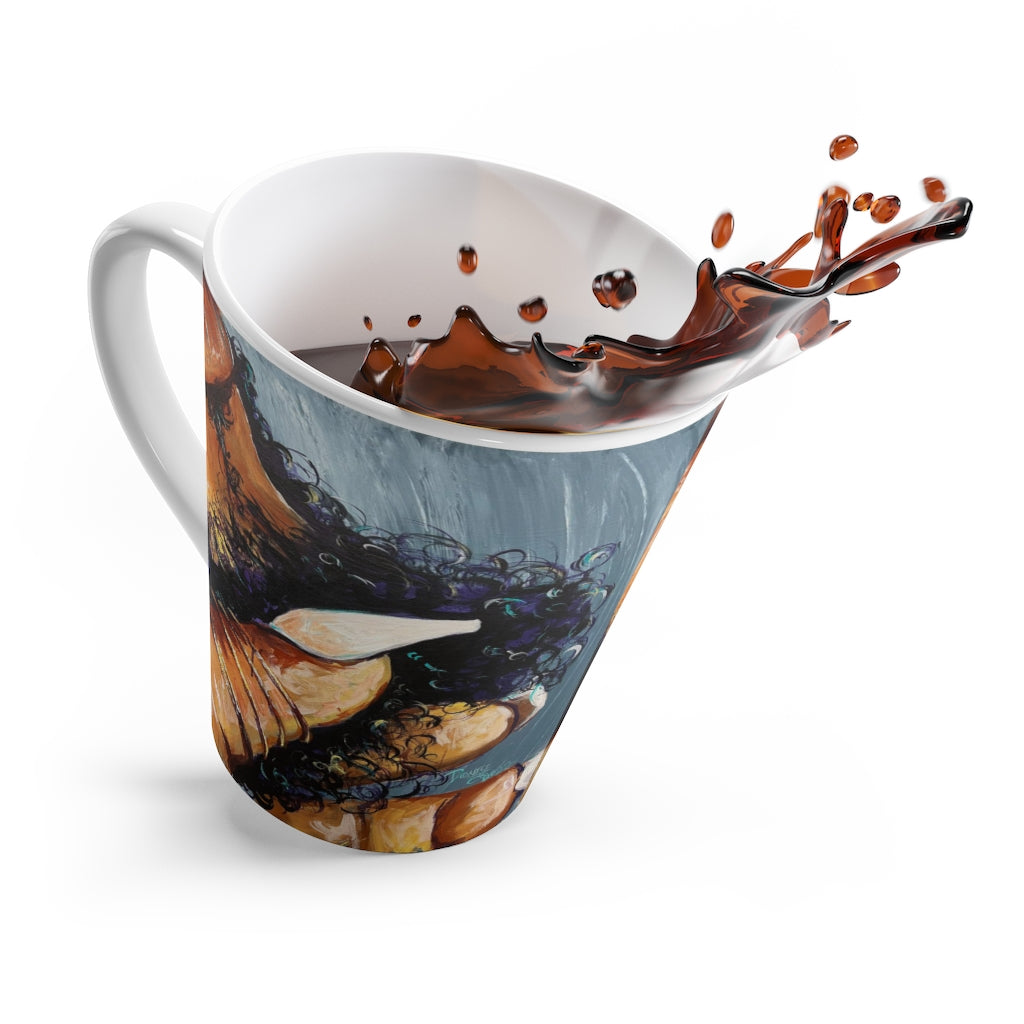 Naturally Black Love X Latte Mug