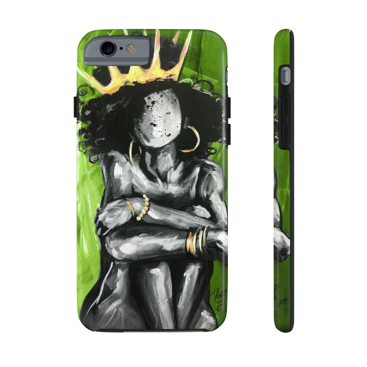 Naturally Queen IX GREEN Case Mate Tough Phone Cases