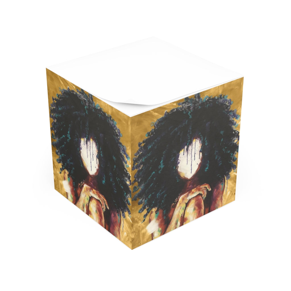 Naturally I GOLD Note Cube
