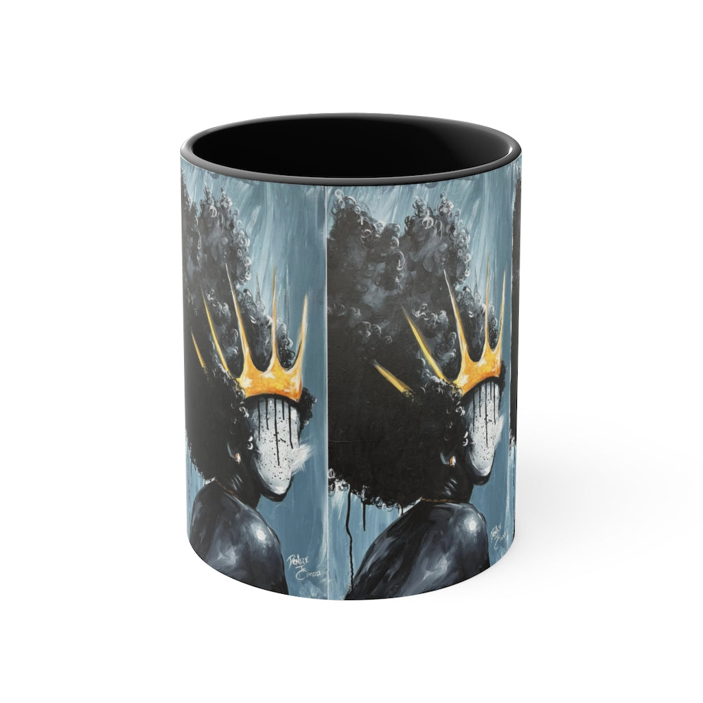 Naturally Queen XXV Accent Coffee Mug, 11oz