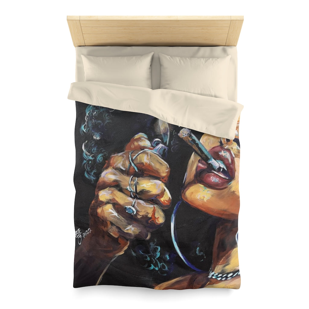 Naturally Dope III Microfiber Duvet Cover