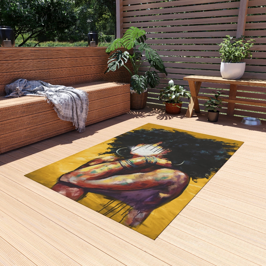 Naturally II GOLD Outdoor Rug