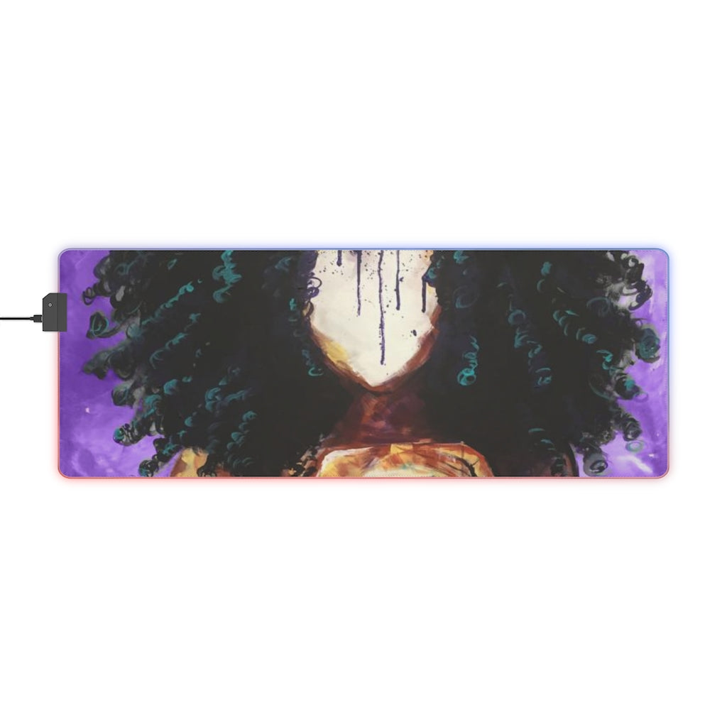 Naturally I PURPLE LED Gaming Mouse Pad