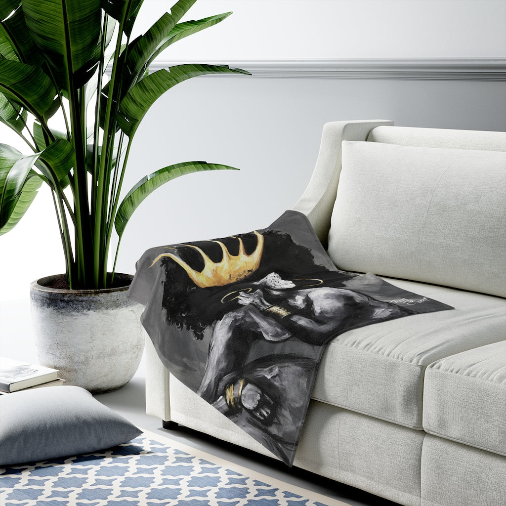 Naturally Queen VI Velveteen Plush Blanket