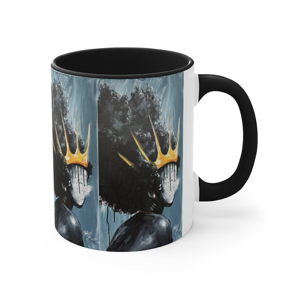 Naturally Queen XXV Accent Coffee Mug, 11oz