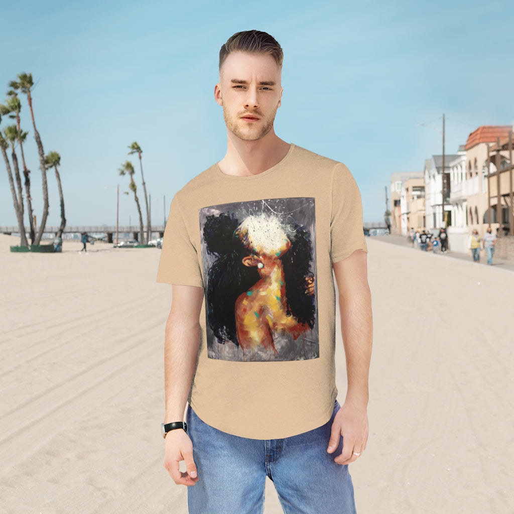Naturally XVI Men's Jersey Curved Hem Tee