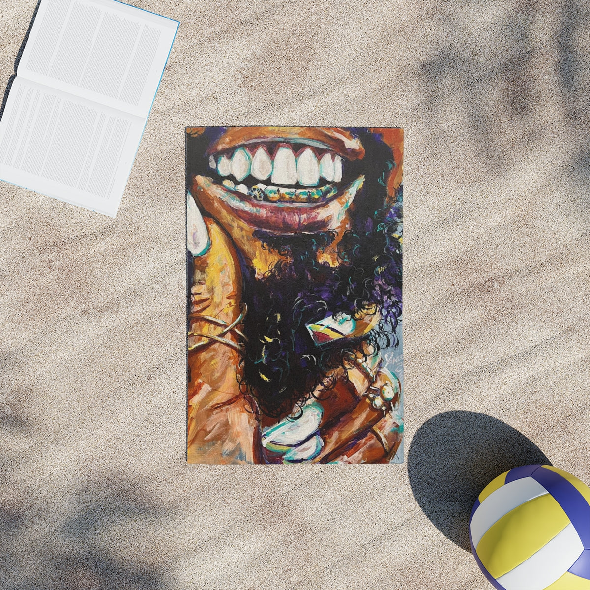 Naturally Black Love XI Beach Towels