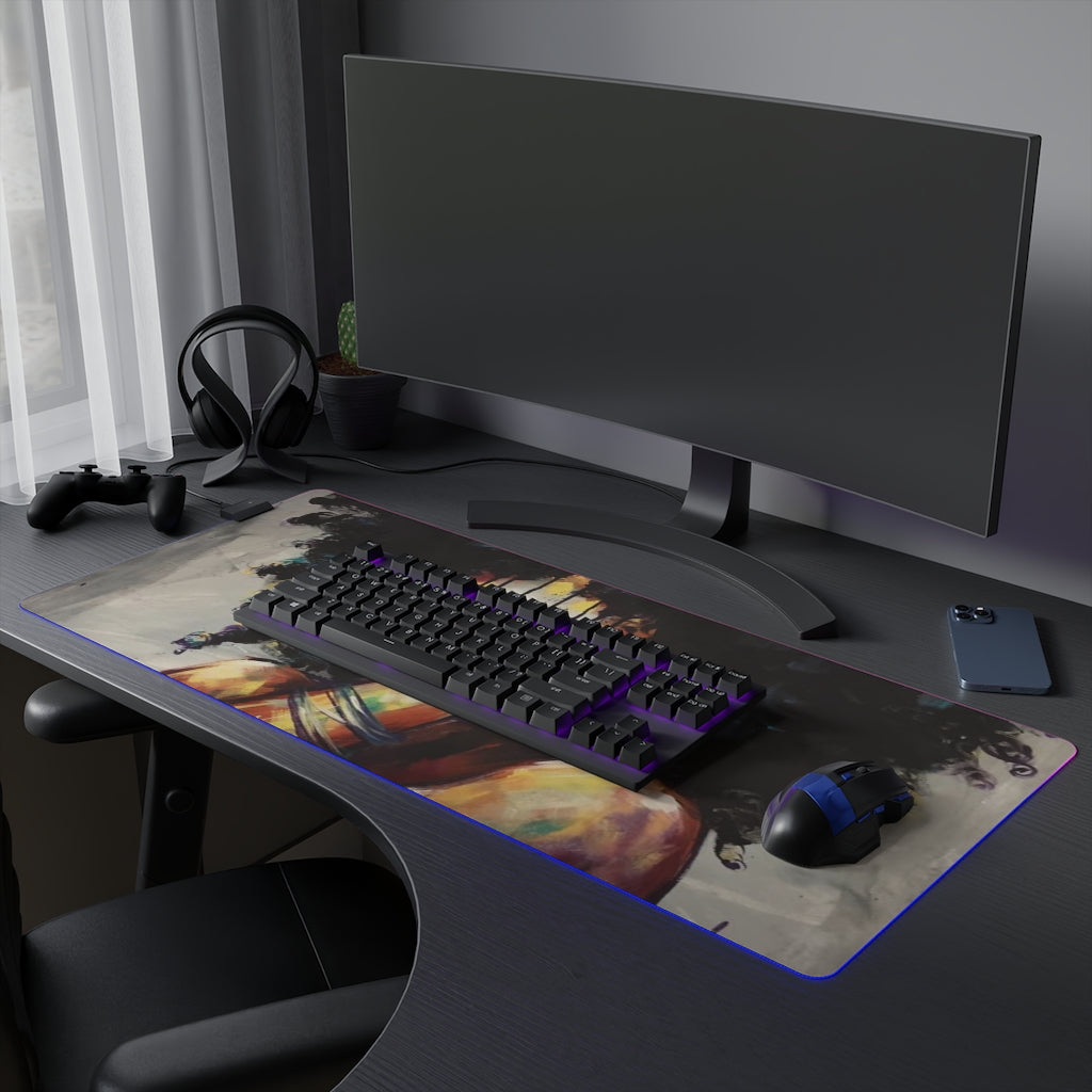 Naturally II LED Gaming Mouse Pad