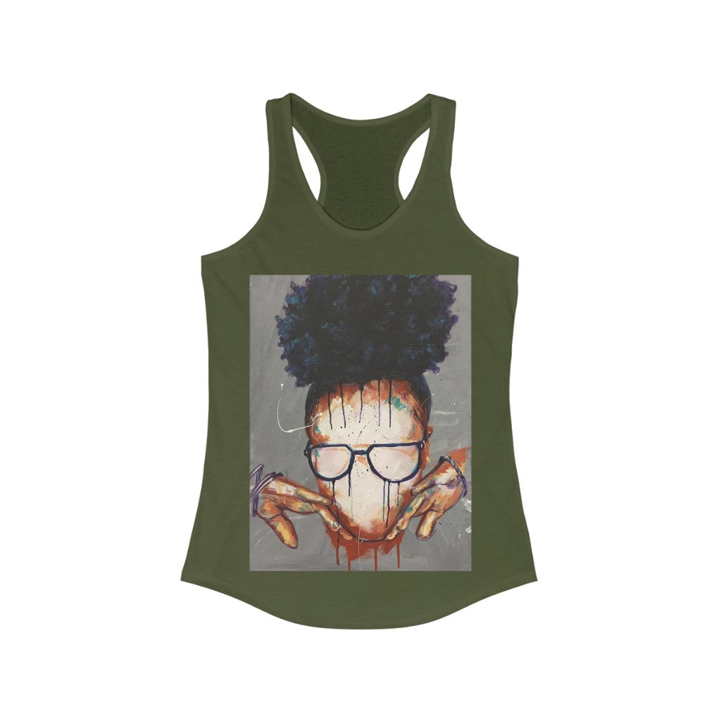 Naturally VIII Women's Ideal Racerback Tank