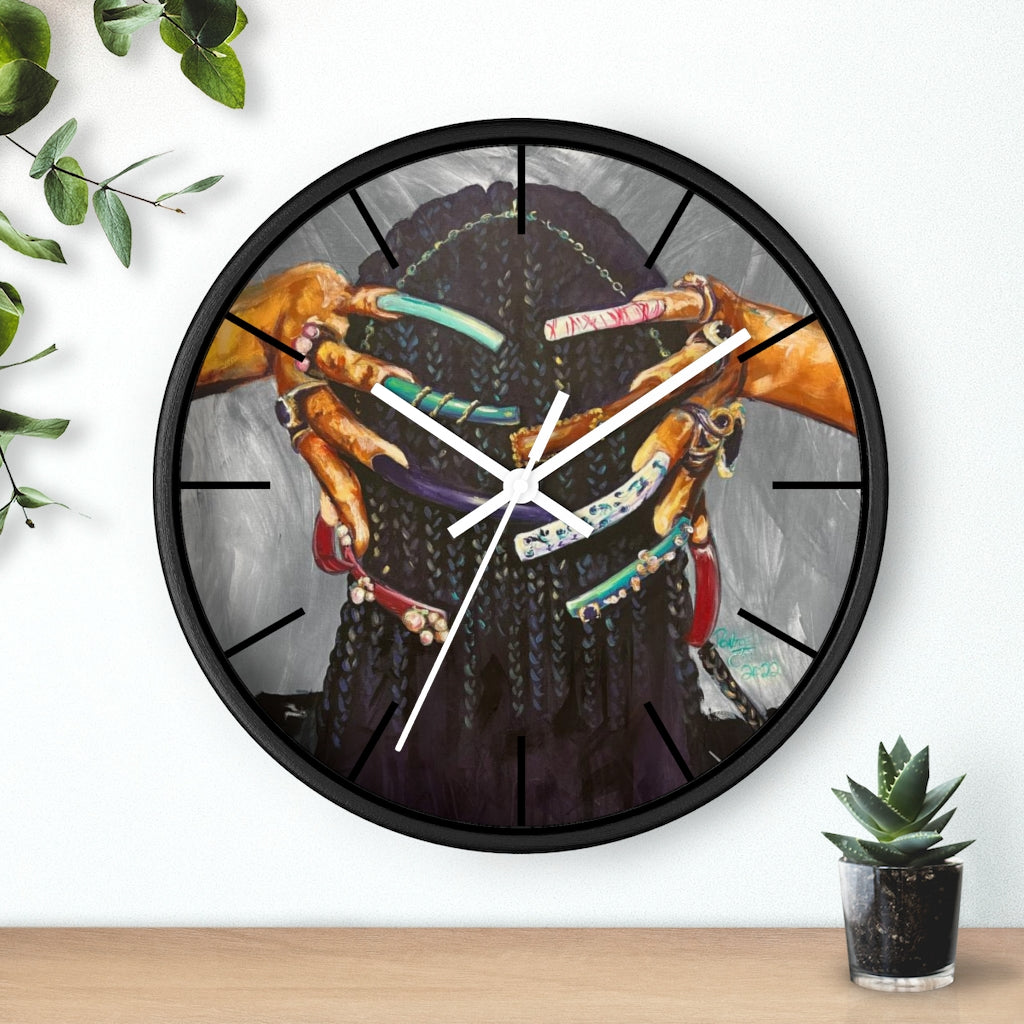 Naturally The Culture I Wall clock