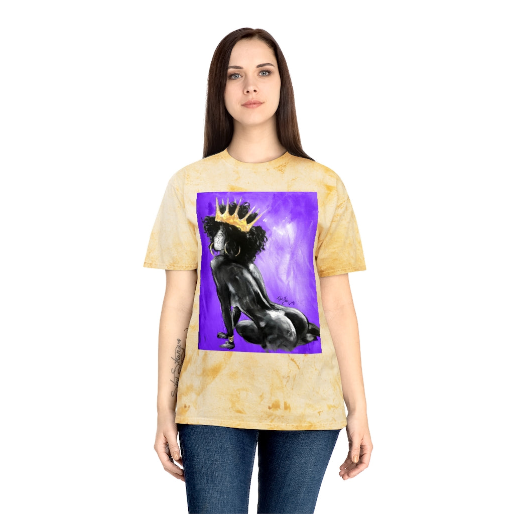Naturally Queen VIII PURPLE Unisex Color Blast T-Shirt