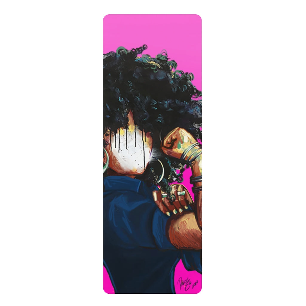 Naturally the Riveter PINK Rubber Yoga Mat