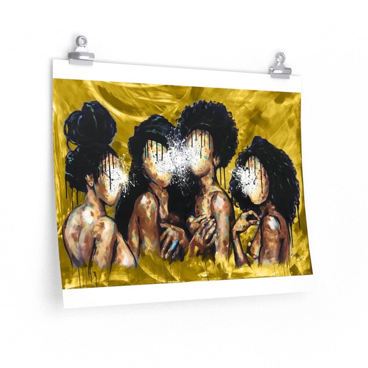 Naturally XLIV GOLD Premium Matte horizontal posters