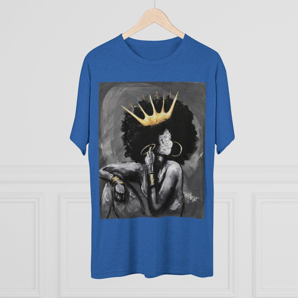 Naturally Queen VI Unisex Tri-Blend Crew Tee