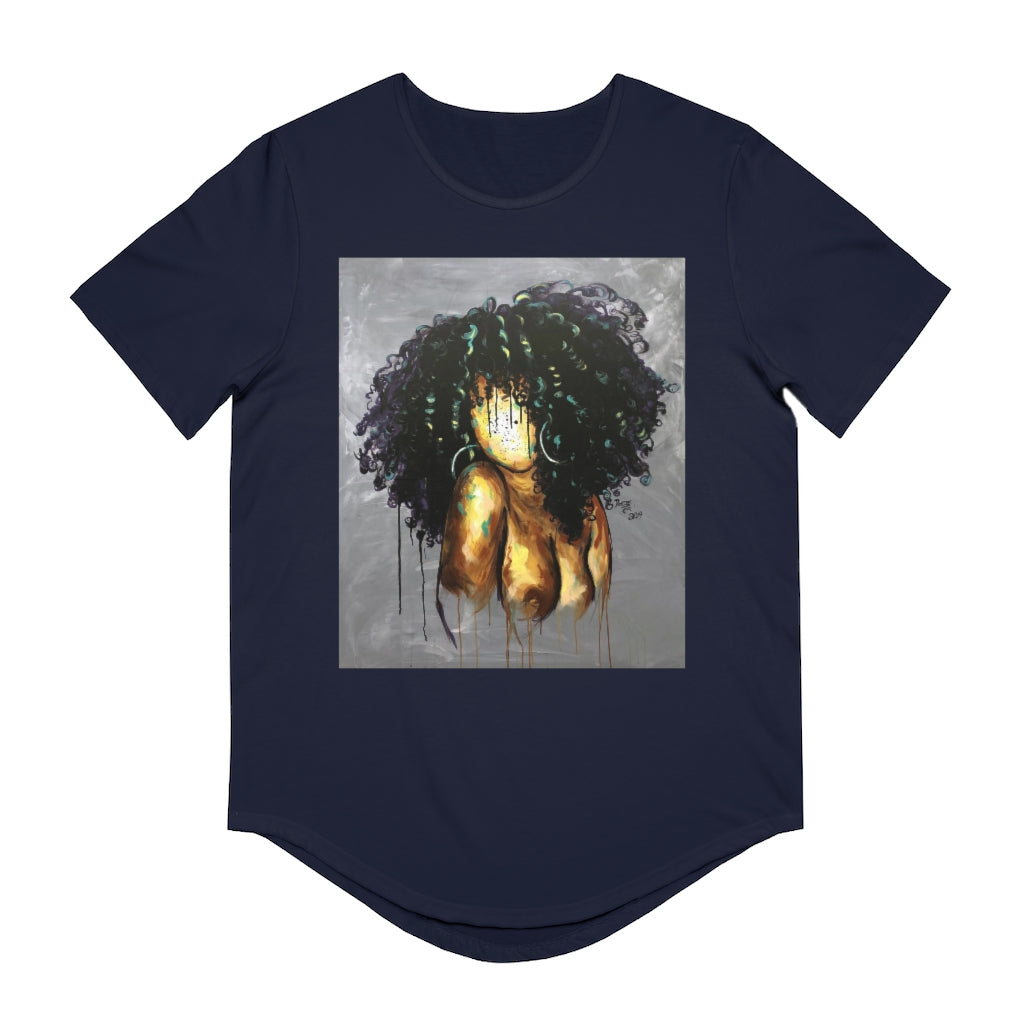 Naturally LXIII Men's Jersey Curved Hem Tee