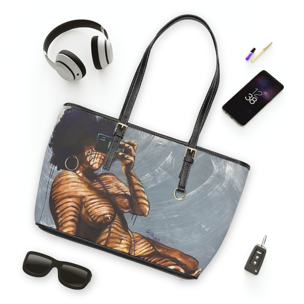 Naturally Nude I Leather Shoulder Bag