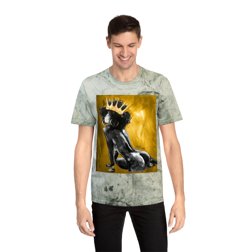 Naturally Queen VIII GOLD Unisex Color Blast T-Shirt