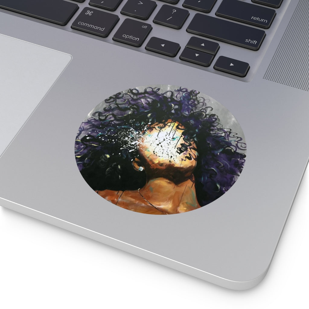 Naturally XXXVII Round Vinyl Stickers