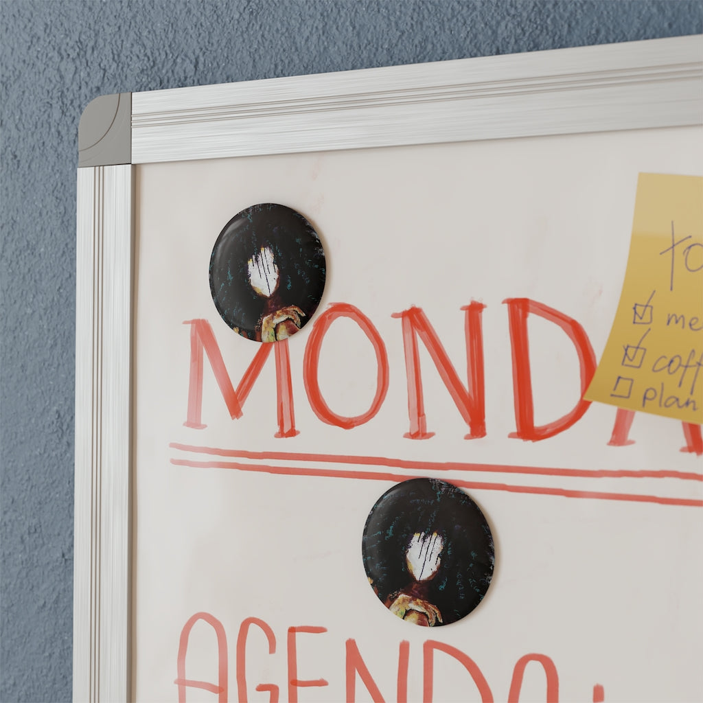 Naturally I Magnet, Round (1 & 10 pcs)